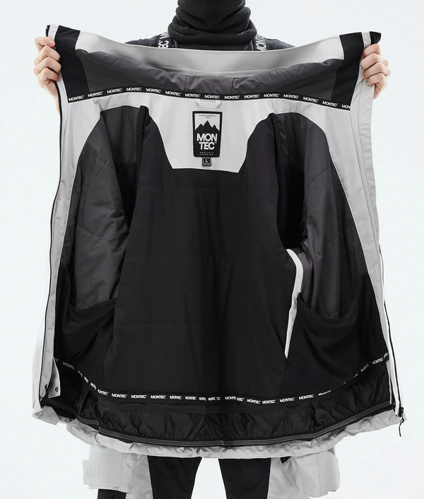 Oracle Veste de ski pour homme – Gris clair